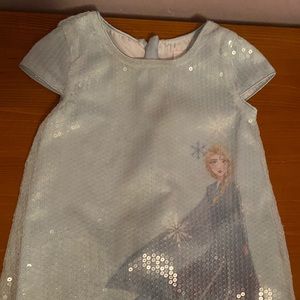 Sequined frozen 2 dress